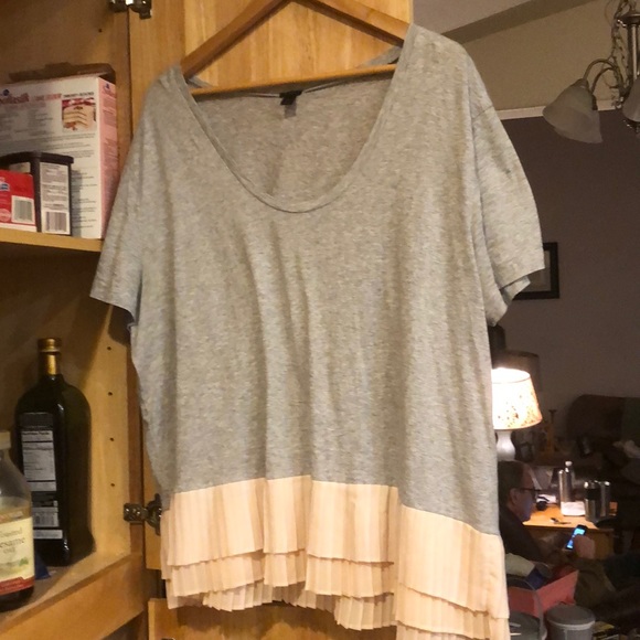 J. Crew Tops - JCrew ruffle t-shirt